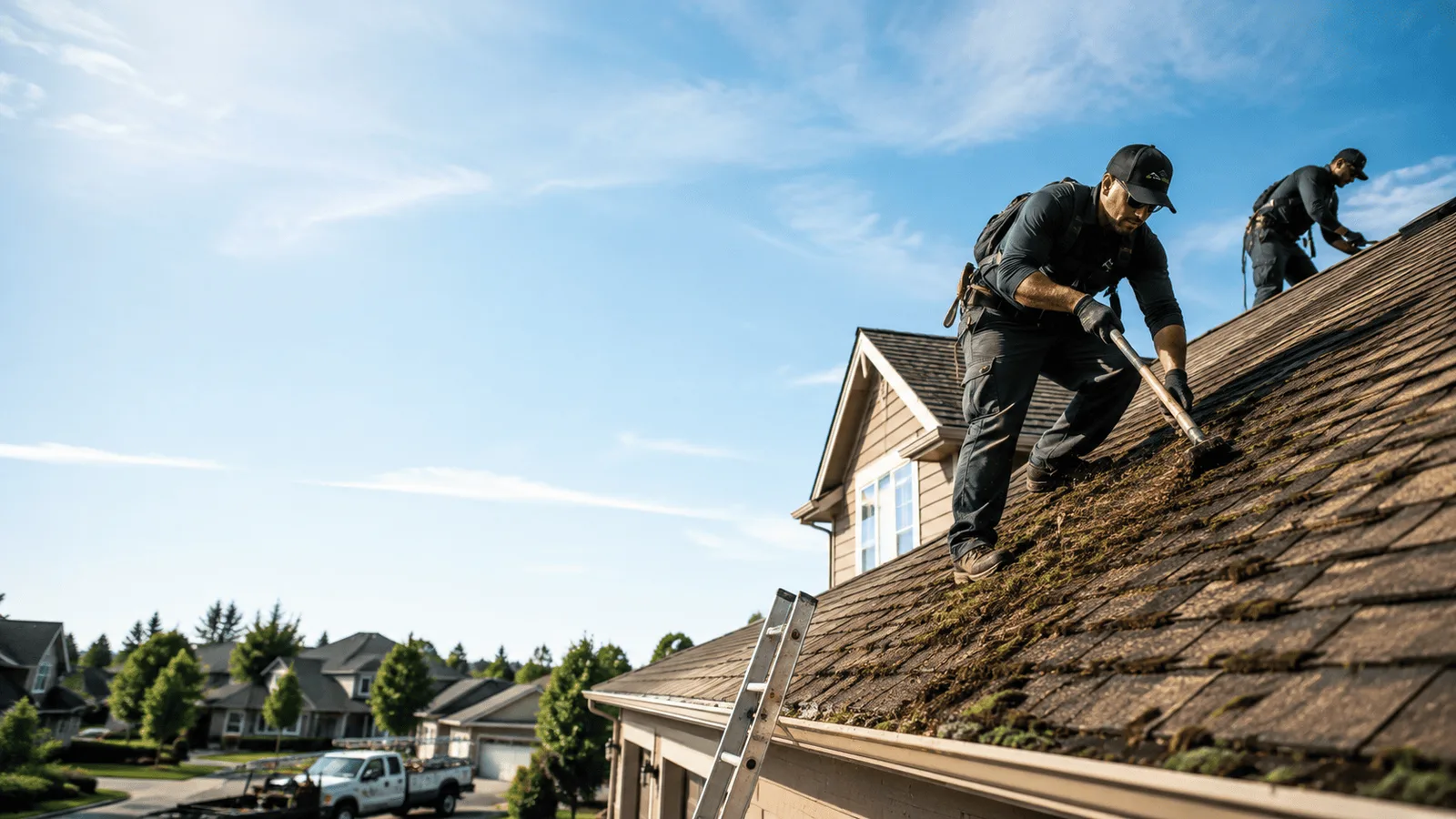 Roof Moss Removal in Jacksboro, TX near me